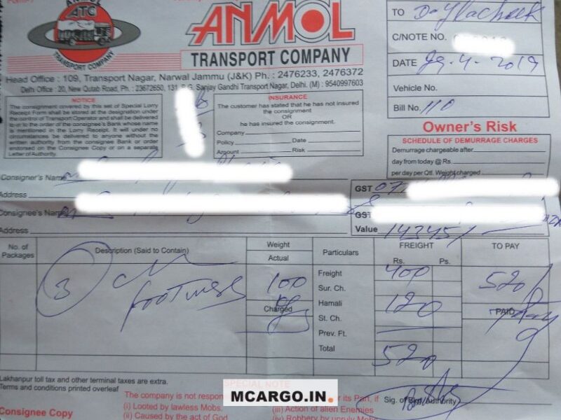 Anmol Transport Company - ATC - Transport || Sanjay Gandhi