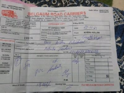 Belgaum Road Carrier- BRC - Transport || Khera Kalan