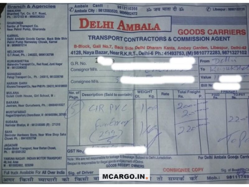 Delhi Ambala Goods Carriers - Transport || Siraspur