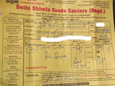 Delhi Shimla Goods Carrier - Transport || Sanjay Gandhi