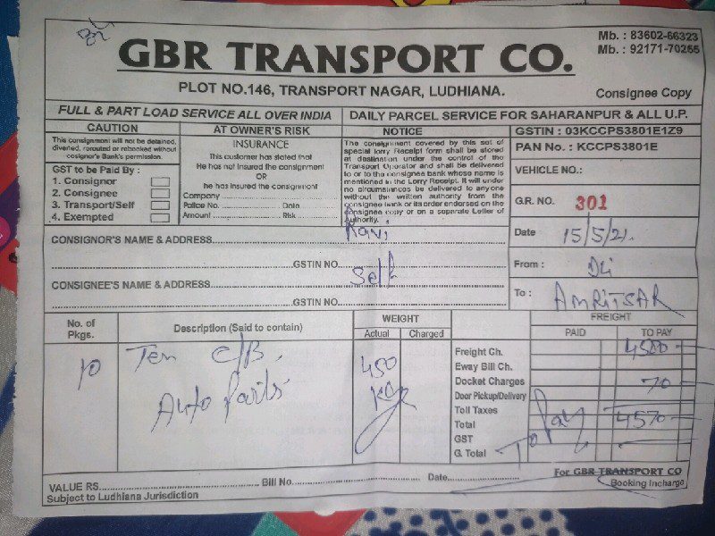GBR Transport Co. - Transport || Libaspur