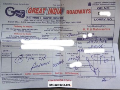 Great India Roadways - Transport || Swaroop Nagar