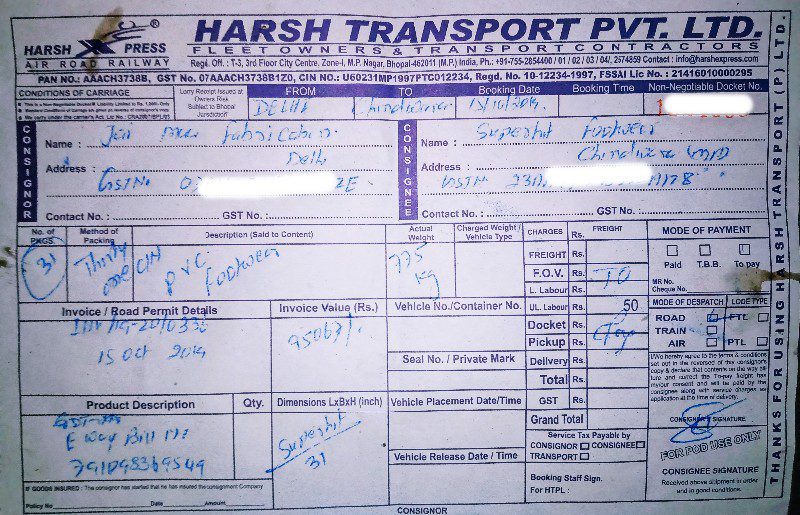Harsh Express - HRL Cargo - Transport || Budhpur