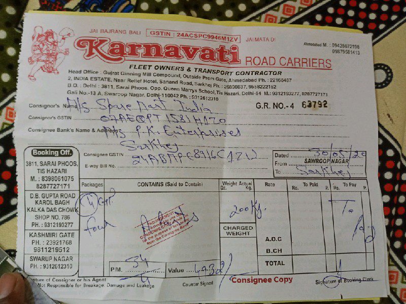 Karnavati Road Carriers - Transport || Nangli Poona