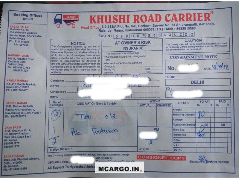 Khushi Road Carrier - KRC - Transport || Khera Kalan