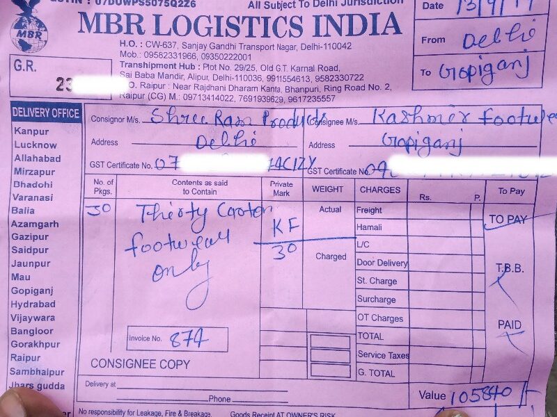 MBR Logistics India - Transport || Nangli Poona