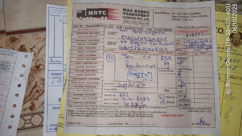 Maa Rudra Transport Carrier - MRTC - Transport || Narela