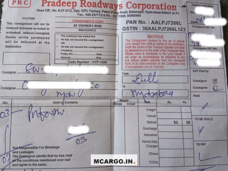 Pardeep Roadways Corporation - Transport || Khera Kalan