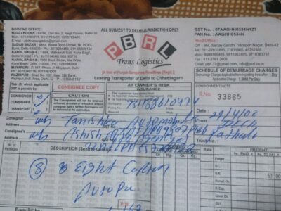 Punjab Banglore Roadlines - PBRL Logistics - Transport || Alipur