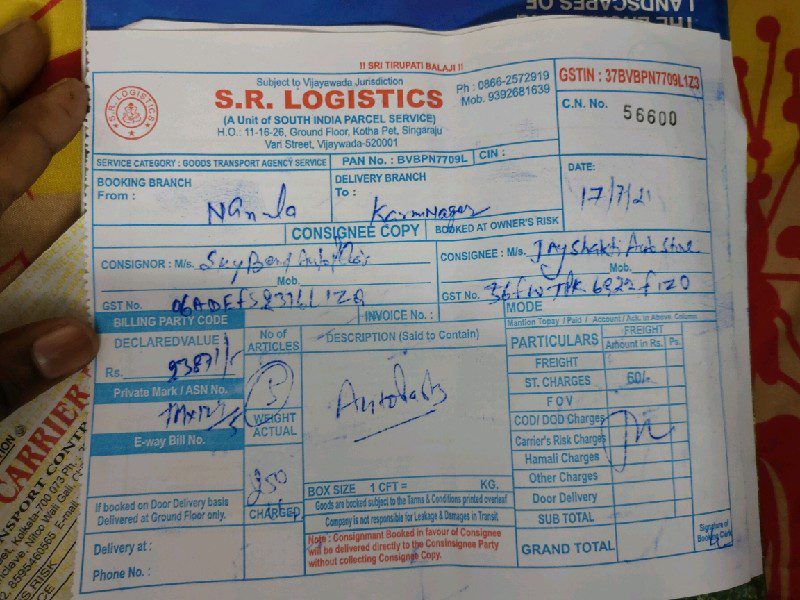 S.R. Logistics - Transport || Narela