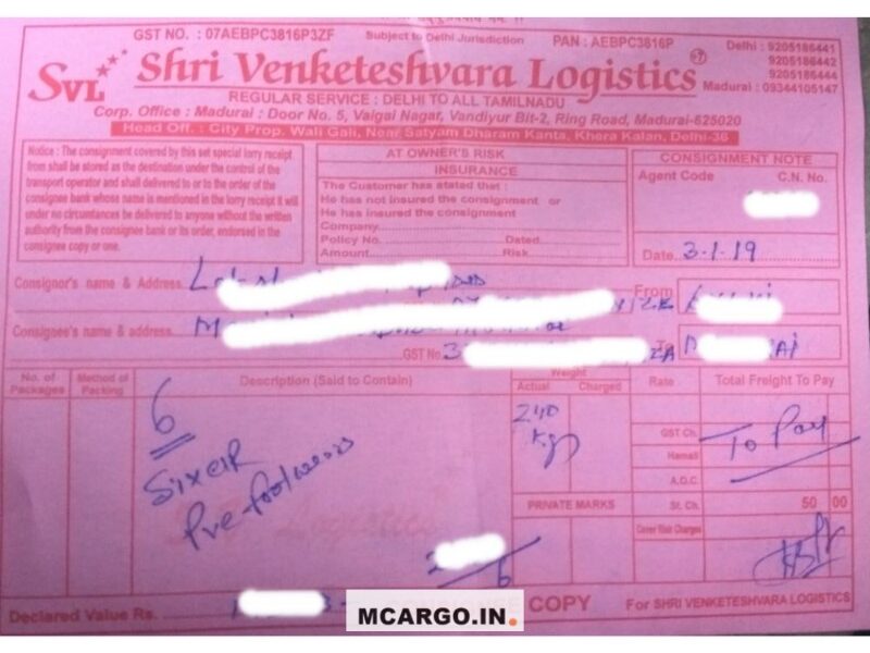 Shri Venketeshvara Logistics - SVL - Transport || Khera Kalan